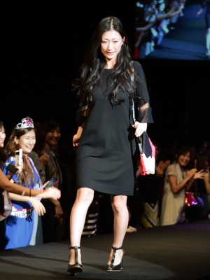 「GINGER」創刊5周年イベントに登場した、壇蜜