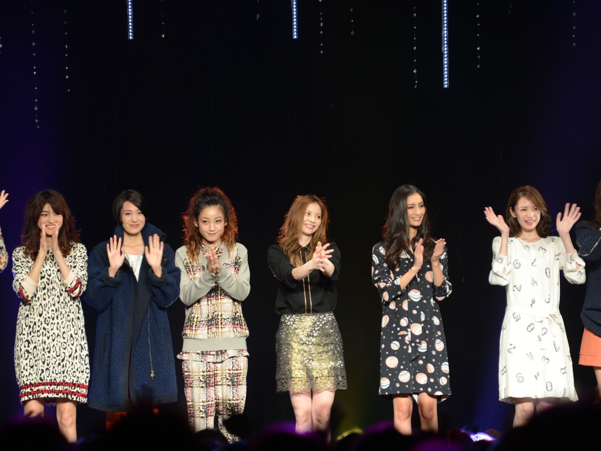 香里奈、菜々緒ら登場！「GINGER」創刊5周年イベント フォト集