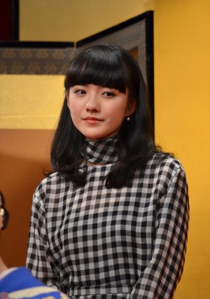 小島藤子、NHK大河ドラマ『花燃ゆ』新キャスト発表会に出席