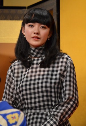 小島藤子、NHK大河ドラマ『花燃ゆ』新キャスト発表会に出席