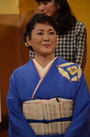 松坂慶子、NHK大河ドラマ『花燃ゆ』新キャスト発表会に出席