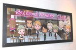 「カフェ＆バー CHARACROfeat. 劇場版 TIGER ＆ BUNNY ‐The Rising‐」店内の様子