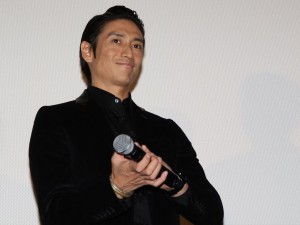 伊勢谷友介、映画『ザ・テ ノール　真実の物語』完成披露試写会にて