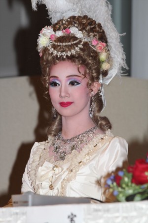 咲妃みゆ、宝塚歌劇雪組公演『ルパン三世―王妃の首飾りを追え！―』『ファンシー・ガイ！』の制作発表会にて