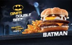 香港のマクドナルドで発売された「バットマン・ダイナー・ダブルビーフバーガー」