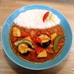 「トッピングカレー」松と枝　800円（税込み）