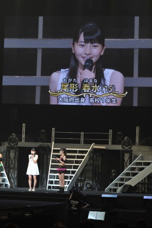 「モーニング娘。コンサートツアー2014秋」に登場した新メンバー・尾形春水