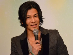 武田真治、『ヴェローナの二紳士』製作発表記者会見にて