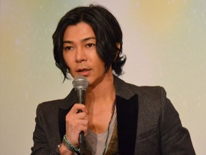 武田真治、『ヴェローナの二紳士』製作発表記者会見にて