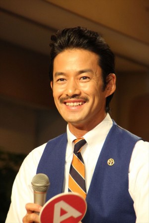 竹野内豊、『素敵な選TAXI』制作発表にて