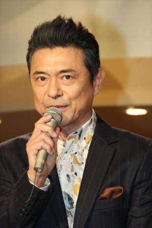 升毅、『素敵な選TAXI』制作発表にて