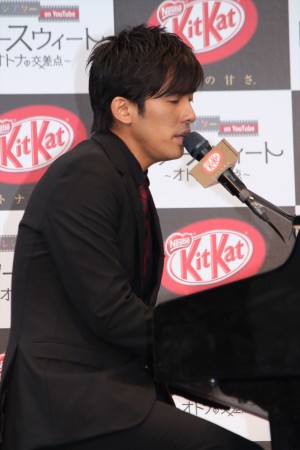 「キットカットのオトナの日」制定記念！ショートフィルムPRイベントに出席したK