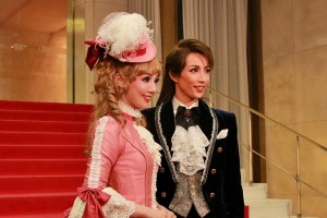 咲妃みゆ、早霧せいな、宝塚歌劇団雪組『伯爵令嬢‐ジュ・テーム、きみを愛さずにはいられない‐』囲み取材にて