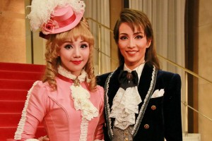 咲妃みゆ、早霧せいな、宝塚歌劇団雪組『伯爵令嬢‐ジュ・テーム、きみを愛さずにはいられない‐』囲み取材にて