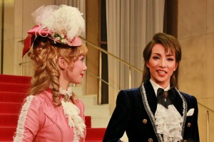 咲妃みゆ、早霧せいな、宝塚歌劇団雪組『伯爵令嬢‐ジュ・テーム、きみを愛さずにはいられない‐』囲み取材にて