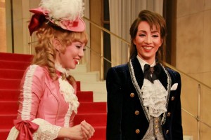 咲妃みゆ、早霧せいな、宝塚歌劇団雪組『伯爵令嬢‐ジュ・テーム、きみを愛さずにはいられない‐』囲み取材にて