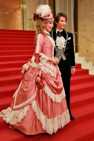 咲妃みゆ、早霧せいな、宝塚歌劇団雪組『伯爵令嬢‐ジュ・テーム、きみを愛さずにはいられない‐』囲み取材にて