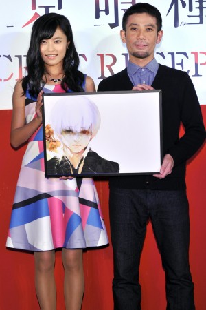 ファンイベント「東京喰種 24区 SECRET RECEPTION」に登壇した森田修平監督と小島瑠璃子