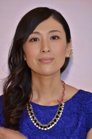 『シンデレラデート』制作発表記者会見に出席した雛形あきこ