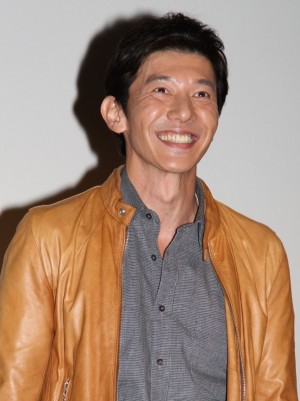 『SAKURA～事件を聞く女～』舞台挨拶に登壇した森岡豊