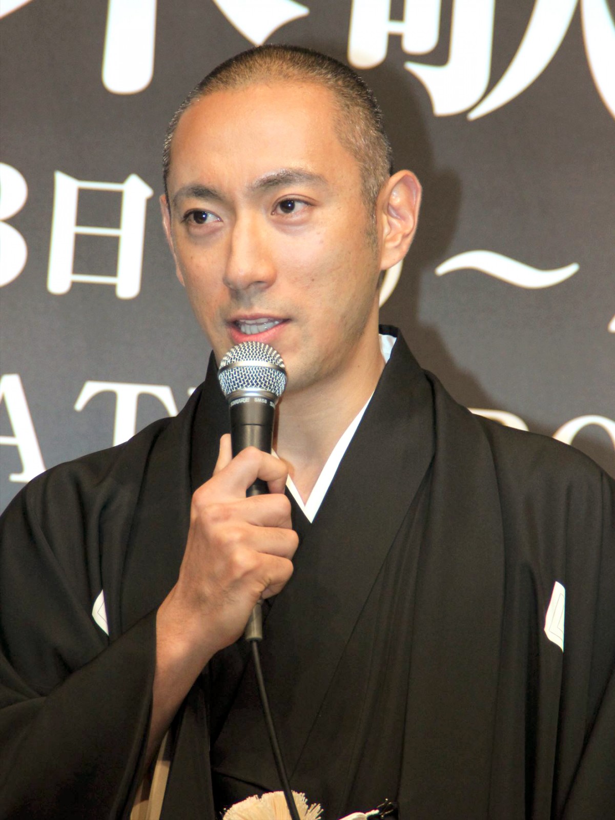 市川海老蔵、『六本木歌舞伎』最強の4人集結に自信みなぎる