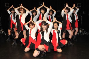 モーニング娘。’14の57thシングル発売記念イベントの模様