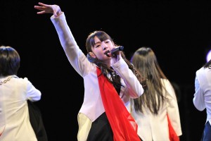 モーニング娘。’14の57thシングル発売記念イベントの模様