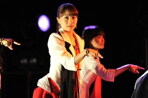 モーニング娘。’14の57thシングル発売記念イベントの模様