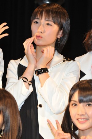 モーニング娘。’14の57thシングル発売記念イベントの模様