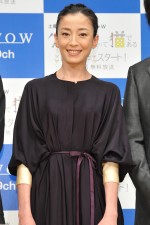 宮沢りえ、『グーグーだって猫である』完成披露試写会にて