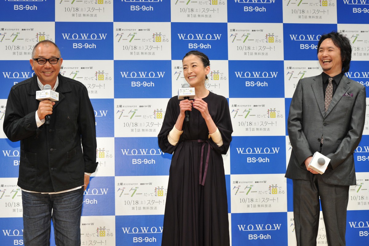 宮沢りえ、食事シーンを満喫!? 長塚圭史と「本番を忘れてビールを頼みたくなった」