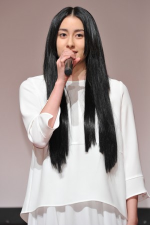 早見あかり、『すべてがFになる』制作発表＆完成披露試写会にて