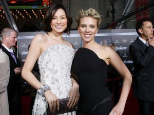 米倉涼子、スカーレット・ヨハンソン