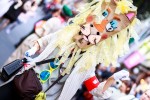 過去に開催された「神楽坂化け猫パレード」の様子