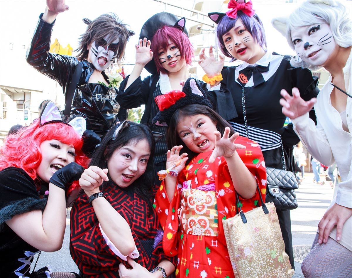 “猫版”ハロウィンパレードが神楽坂で開催！　猫の仮装なら誰でも参加OK
