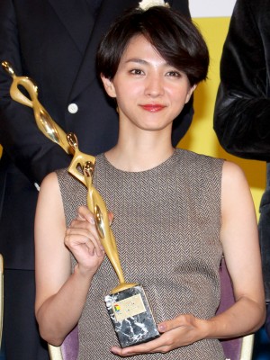 満島ひかり、「東京ドラマアウォード2014」主演女優賞（日本テレビ『Woman』）