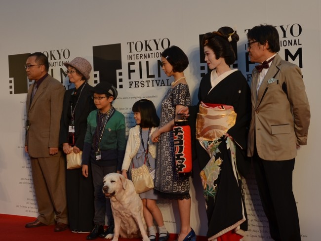 第27回東京国際映画祭　レッドカーペットに登場した『チョコリエッタ』キャスト陣