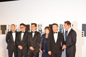 品川ヒロシ、名だたる映画監督たちと共にレッドカーペットに登場