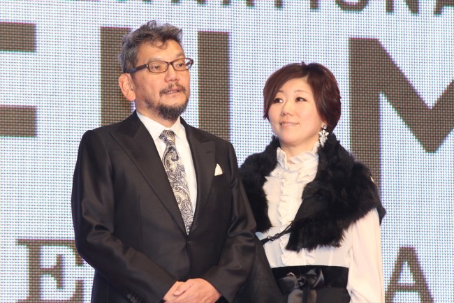 庵野秀明、安野モヨコ（ステージイベント）