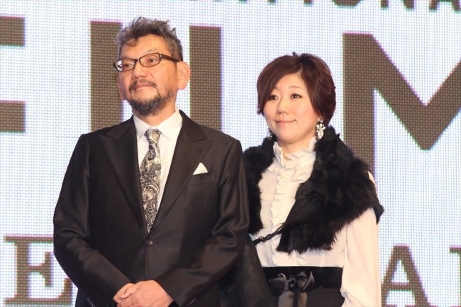 庵野秀明、安野モヨコ（ステージイベント）