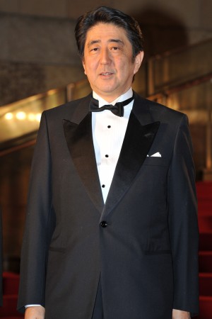 安倍晋三首相（レッドカーペット）