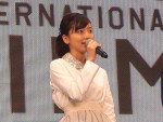 真野恵里菜、長編劇場版『THE NEXT GENERATION パトレイバーTHE NEXT GENERATION -パトレイバー-』のデッキアップイベントにて