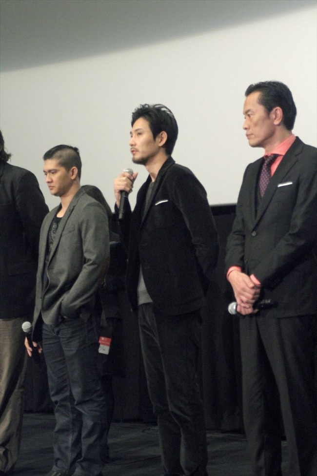 東京国際映画祭『ザ・レイド GOKUDO』舞台挨拶　20141024