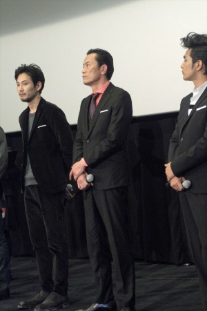 東京国際映画祭『ザ・レイド GOKUDO』舞台挨拶の様子