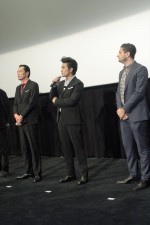 東京国際映画祭『ザ・レイド GOKUDO』舞台挨拶の様子