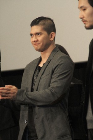 東京国際映画祭『ザ・レイド GOKUDO』舞台挨拶の様子