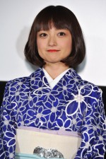 安達祐実、『花宵道中』舞台挨拶にて
