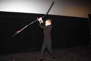 『天才スピヴェット』舞台挨拶に登場したカイル・キャトレット、ジャン＝ピエール・ジュネ監督、鈴木福