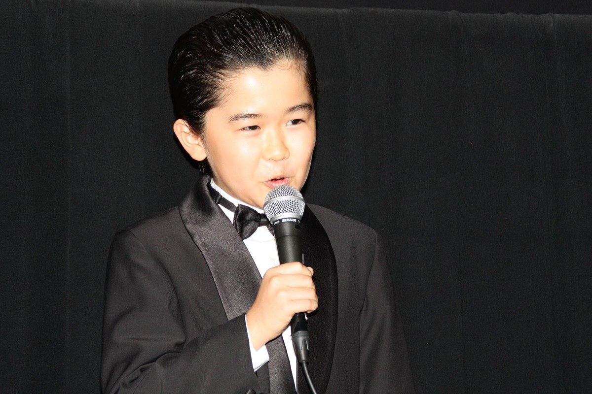 ＜TIFF2014＞鈴木福、緊張で「足が震えている」けん玉で米天才子役に挑むも失敗