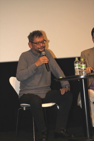 東京・TOHOシネマズ日本橋にて、トークショーを行った庵野秀明